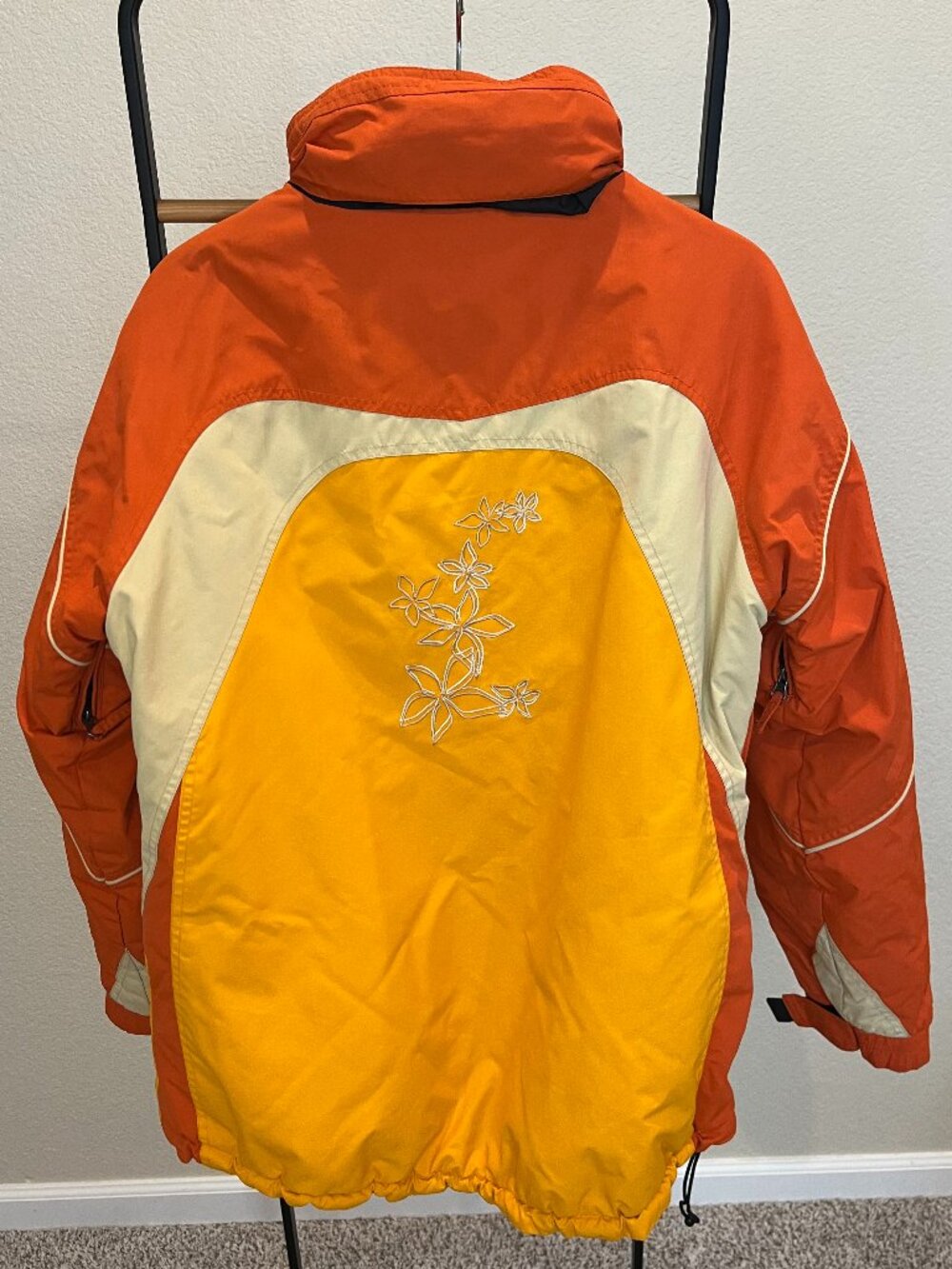 Active Ski/Snowboard Jacket Orange Size M - Picture 10 of 11